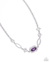 Load image into Gallery viewer, Paparazzi Aerial Approval - Purple Necklace