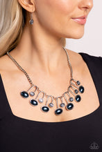 Load image into Gallery viewer, Paparazzi Abstract Adornment - Blue Necklace