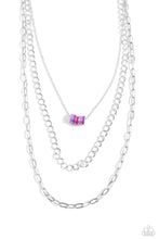 Load image into Gallery viewer, Paparazzi Colorful Cadet - Purple Necklace