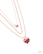 Load image into Gallery viewer, Paparazzi Seize the Sides - Gold Necklace