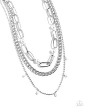 Load image into Gallery viewer, Paparazzi Presidential Passion - White Necklace