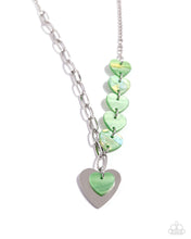 Load image into Gallery viewer, Paparazzi HEART Of The Movement - Green Necklace
