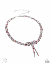 Load image into Gallery viewer, Paparazzi Buckingham Bow - Pink Necklace (Choker) (2025 February Life Of The Party)