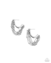 Load image into Gallery viewer, Paparazzi Immaculate Impression - Silver Earrings