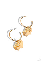 Load image into Gallery viewer, Paparazzi Majestic Mermaid - Gold Earrings