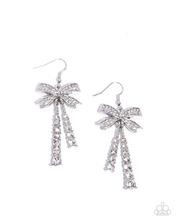 Load image into Gallery viewer, Paparazzi Date Night Decadence - White Earrings