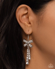 Load image into Gallery viewer, Paparazzi Date Night Decadence - White Earrings