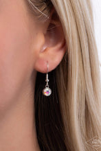 Load image into Gallery viewer, Paparazzi As Luck Would HALF It / White Necklace (Black Diamond Exclusive)