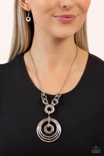 Load image into Gallery viewer, Paparazzi High HOOPS - Silver Necklace