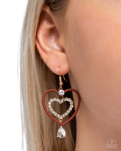 Load image into Gallery viewer, Paparazzi Soft and Sweet - Red Earrings
