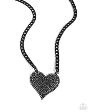 Load image into Gallery viewer, Paparazzi Affectionate Action - Black Necklace