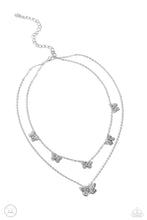 Load image into Gallery viewer, Paparazzi Butterfly Beacon - Silver Necklace