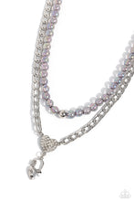 Load image into Gallery viewer, Paparazzi Turn Back the LOCK - Silver Necklace