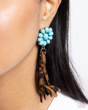 Load image into Gallery viewer, Paparazzi Hometown Hero - Blue Earrings