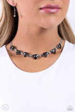 Load image into Gallery viewer, Paparazzi Strands of Sass - Silver Necklace (Choker)