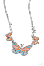 Load image into Gallery viewer, Paparazzi The FLIGHT Direction - Orange Necklace