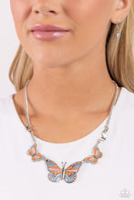 Load image into Gallery viewer, Paparazzi The FLIGHT Direction - Orange Necklace