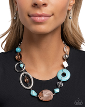 Load image into Gallery viewer, Paparazzi Santa Fe Service - Blue Necklace