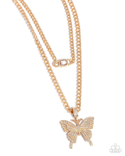 Load image into Gallery viewer, Paparazzi Aerial Arrangement - Gold Necklace