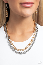 Load image into Gallery viewer, Paparazzi Industrial Improv - Silver Necklace