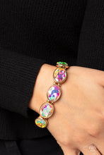 Load image into Gallery viewer, Paparazzi Diva In Disguise - Gold Bracelet (Pink Diamond Exclusive)