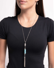 Load image into Gallery viewer, Paparazzi Vertical Vacation - Blue Necklace