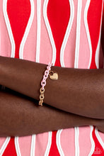 Load image into Gallery viewer, Paparazzi Locked and Loved - Pink Bracelet