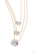 Load image into Gallery viewer, Paparazzi Lustrous Layers - Gold Necklace