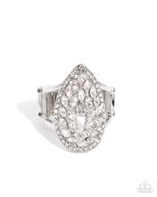 Load image into Gallery viewer, Paparazzi Lasting Luminescence - White Ring