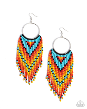 Load image into Gallery viewer, Paparazzi Waving the Banner - Multi Earrings