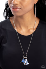 Load image into Gallery viewer, Paparazzi Cheering Section - Blue Necklace