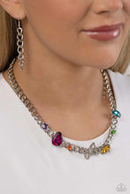 Load image into Gallery viewer, Paparazzi Storybook Succession - Multi Necklace (Silver)