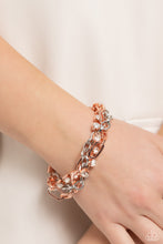 Load image into Gallery viewer, Paparazzi Totally Two-Toned - Copper Necklace &amp; Paparazzi Two-Tone Taste - Copper Bracelet
