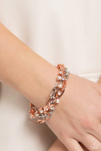 Load image into Gallery viewer, Paparazzi Totally Two-Toned - Copper Necklace & Paparazzi Two-Tone Taste - Copper Bracelet