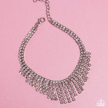 Load image into Gallery viewer, Paparazzi Curtain Confidence - White Anklet (April 2024 Life Of The Party)