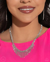 Load image into Gallery viewer, Paparazzi Daring Decadence - White Necklace (Choker) (April 2024 Life Of The Party)