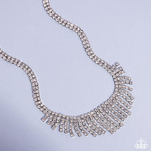 Load image into Gallery viewer, Paparazzi Daring Decadence - White Necklace (Choker) (April 2024 Life Of The Party)