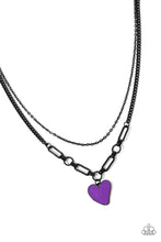 Load image into Gallery viewer, Paparazzi Carefree Confidence - Purple Necklace