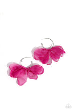 Load image into Gallery viewer, Paparazzi Chiffon Class - Pink Earrings