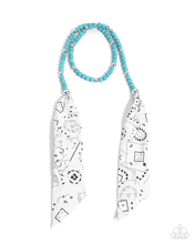 Load image into Gallery viewer, Paparazzi Bandana Ballad - Blue Necklace