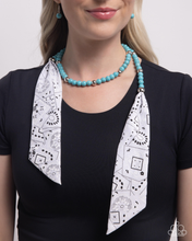 Load image into Gallery viewer, Paparazzi Bandana Ballad - Blue Necklace
