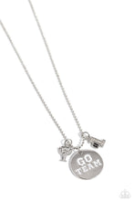 Load image into Gallery viewer, Paparazzi Go Team! - White Necklace