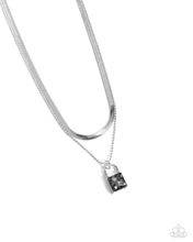Load image into Gallery viewer, Paparazzi Padlock Possession - Silver Necklace