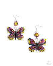 Load image into Gallery viewer, Paparazzi Fluttering Feature - Pink Earrings