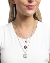 Load image into Gallery viewer, Paparazzi Anchor Arrangement - Red Necklace