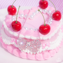 Load image into Gallery viewer, Paparazzi Bewitching Bow - Pink Necklace
