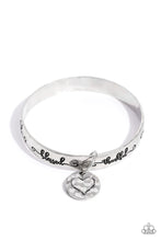 Load image into Gallery viewer, Paparazzi Tangible Thank You - Silver Bracelet