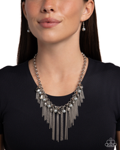 Load image into Gallery viewer, Paparazzi Industrial Intensity - Silver Necklace