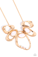 Load image into Gallery viewer, Paparazzi Gleaming Gala - Gold Necklace