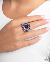 Load image into Gallery viewer, Paparazzi Parlor Painting - Blue Ring